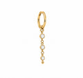 Boucle d’oreille Diamond on the chain
