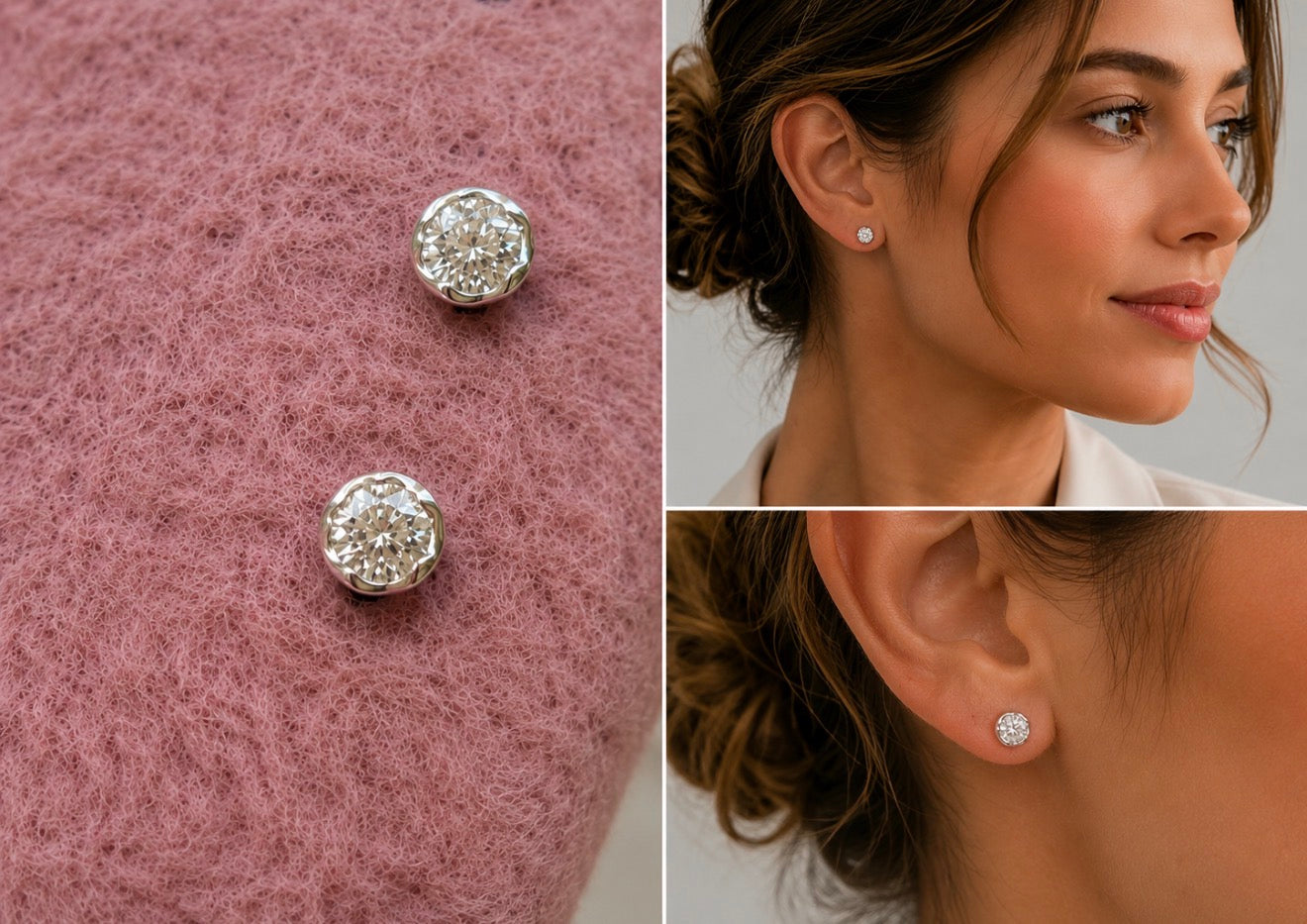 Boucles d'oreilles Daisies