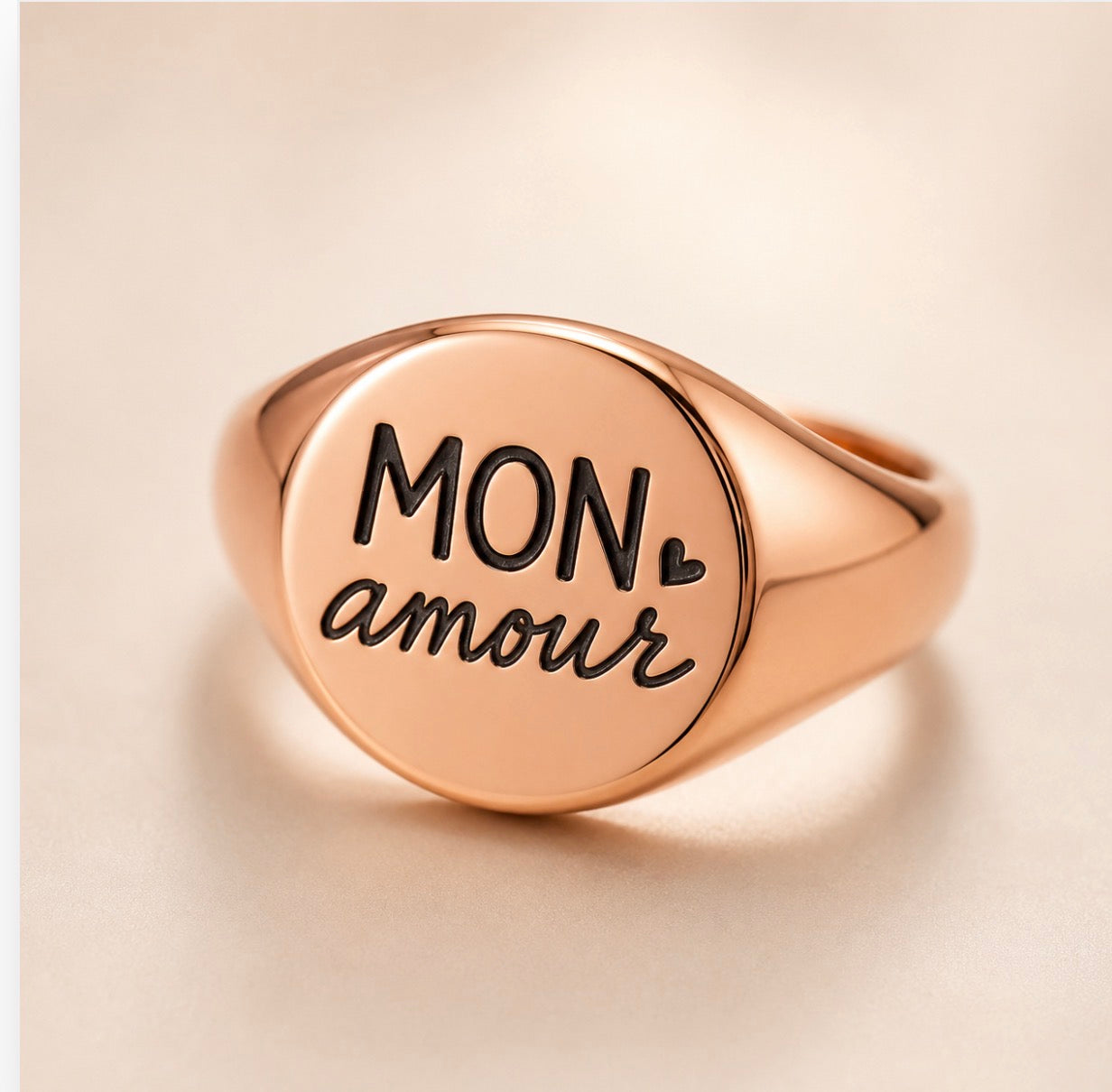 BAGUE PINKY Mon Amour